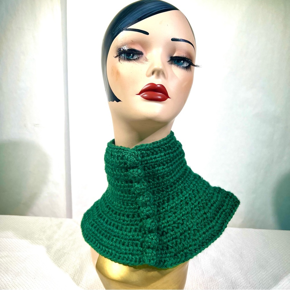 ROMAN KEFLAY Hand-Crocheted, Mini Turtleneck